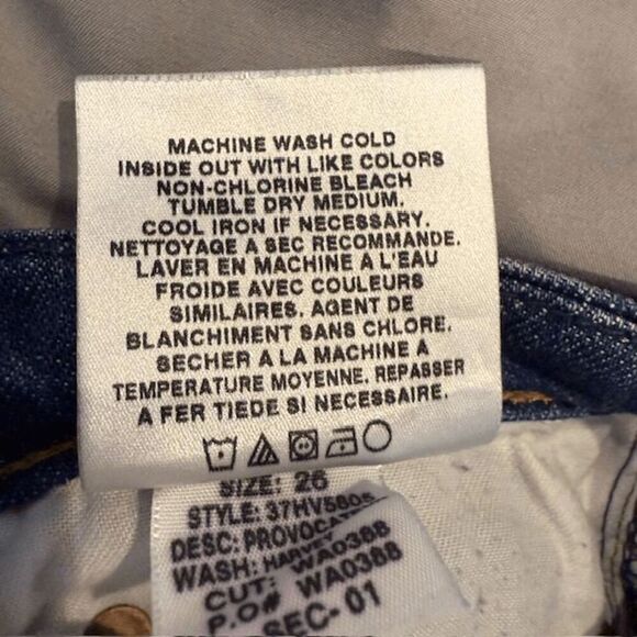 Joe's Jeans The Provocateur Jeans Harvey Wash Mid Rise Boot cut Size 26 - Picture 9 of 13